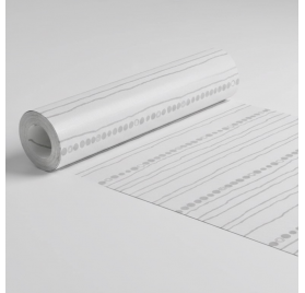 Papel de Embrulho 70cm Silver Streaks