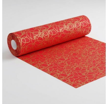Papel de Embrulho 70cm Scarlet Scribbles