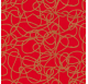 Papel de Embrulho 70cm Scarlet Scribbles