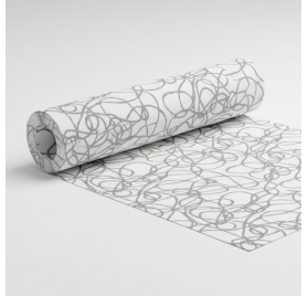 Papier Prezentowy 70cm Graphite Tangle