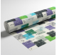 Papel de Embrulho 70cm Patchwork Palette