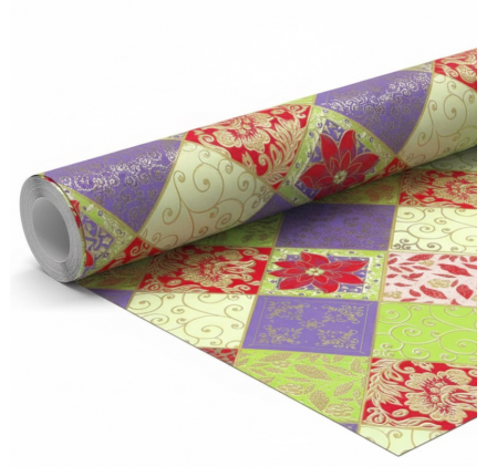 Papel de Embrulho 70cm Regal Mosaic