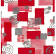 Papier Prezentowy 70cm Abstract Rouge Canvas