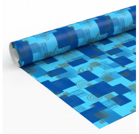 Papel de Embrulho 70cm Azure Abstract