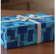 Wrapping Paper 70cm Azure Abstract