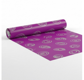 Papel de Embrulho 70cm Violet Vortex