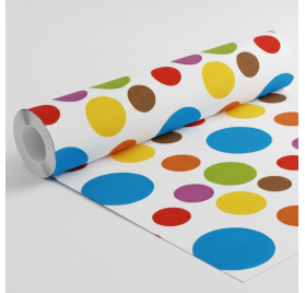 Geschenkpapier 70cm Kaleidoscope Dots