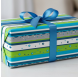 Wrapping Paper 70cm Oceanic Stripes and Dots