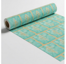 Papel de regalo ECO kraft azul oscuro 