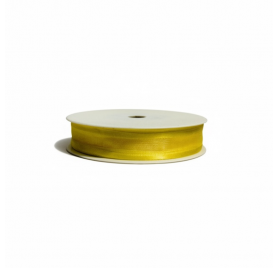 Fita organza amarela