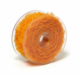 Fita organza amarela