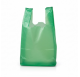Supermarket plastic bags with handle