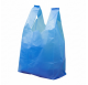 Supermarket plastic bags with handle