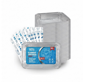 Aluminum take away tray Rebelde To Go 750ml