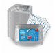 Barquette en aluminium Rebelde To Go 1000ml avec couvercle