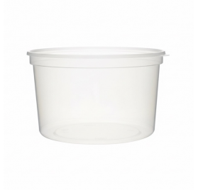 Pack 50 uni. Taça plástica sopa take away para sopa 500ml