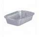 Pack 100 uni. Forma de aluminio retangular 1250ml