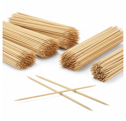 Brochetas palitos de bambú pack 100