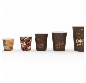 Pack 100 uni. Copo de cartão 200ml