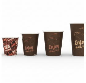 Pack 100 uni. Copo de cartão 360ml