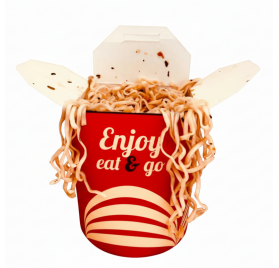 Pack 100 uni. Embalagem cartão redonda 500ml