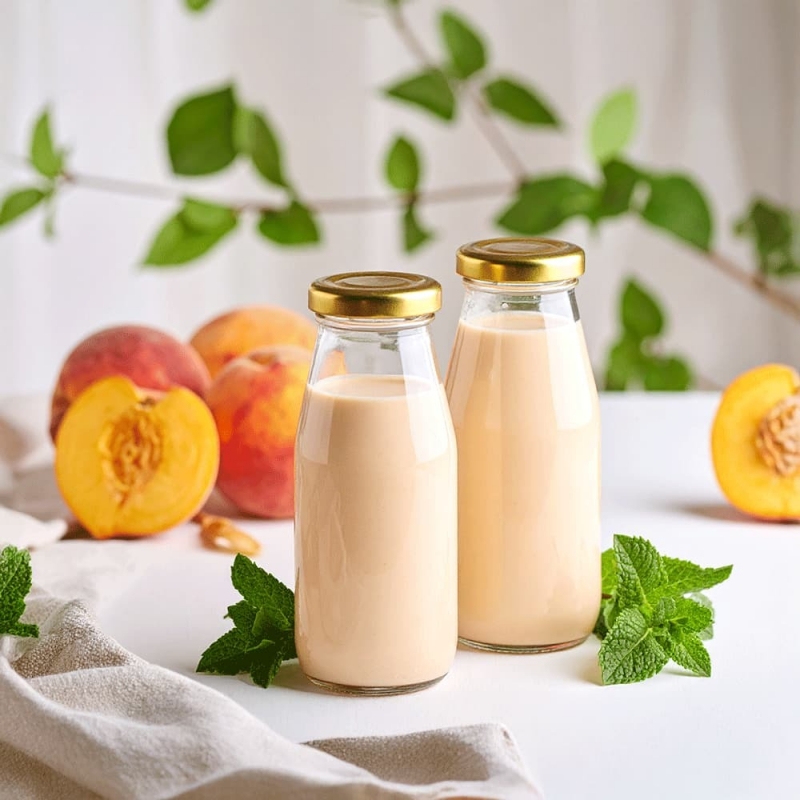 Juice Bottle 250ml with Golden Cap