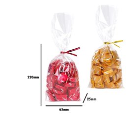 Saco celofane pp 250grs