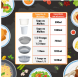 Pack 25 uni. Taça plástica sopa take away para sopa 1000ml