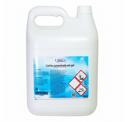 Lixivia concentrada em gel 5L