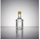 Glasflasche Old Oak 50ml mit Goldkappe