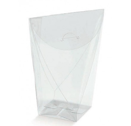 Caixa saco transparente 60x60x140mm