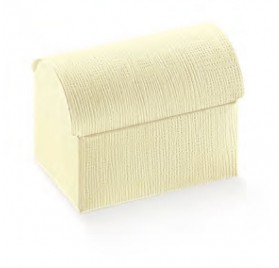 Caixa pelle rosso 2 garrafas com janela