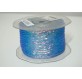 Cinta de organza azul - efecto multicolor 50mm x 15m