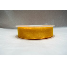 Fita organza amarela