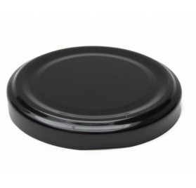 Coperchio metallico nero