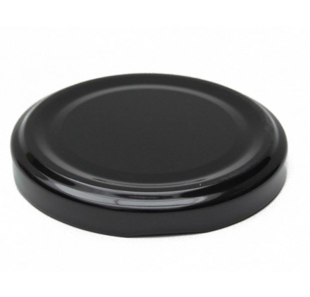 Coperchio metallico nero