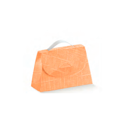 Caixa seta arancio cartella 85x30x55mm