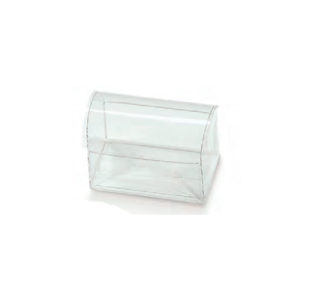 Boîte boules blanches pour 1 bouteille avec fenêtre
