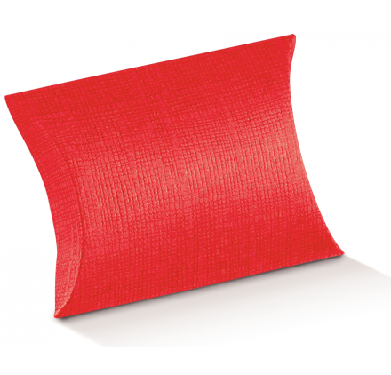 Caixa Cartolina Busta 140x130x40mm Seta Rosso