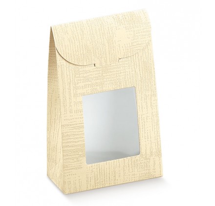 Saco com janela 115x55x180mm Tela Neutro