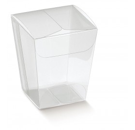 Pudełko białe kule na 1 butelkę z oknem