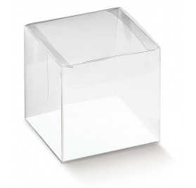 Caixa acetato transparente scatto 90x90x180mm