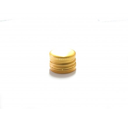 Tapón roscado dorado