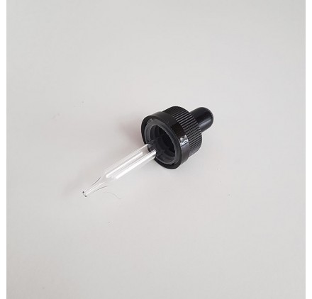 Plastic cover PP18 with glass pipette