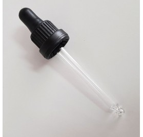 Plastic cover PP18 with glass pipette