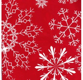 papel de embrulho liso vermelho neve
