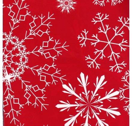 papel de embrulho liso vermelho neve