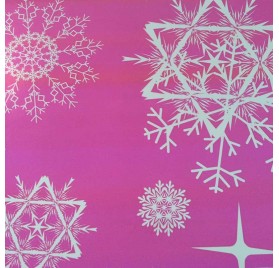 papel de embrulho liso lilas brilhante neve