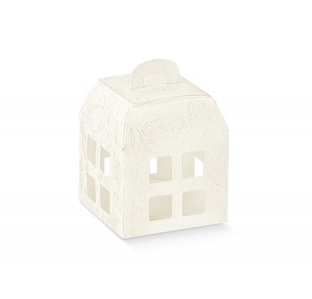 LANTERNA int. Trasparente harmony bianco 55x55x60