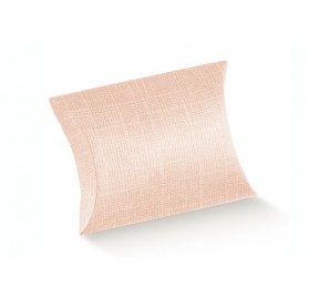 Caixa almofada seta rosa 70x70x25